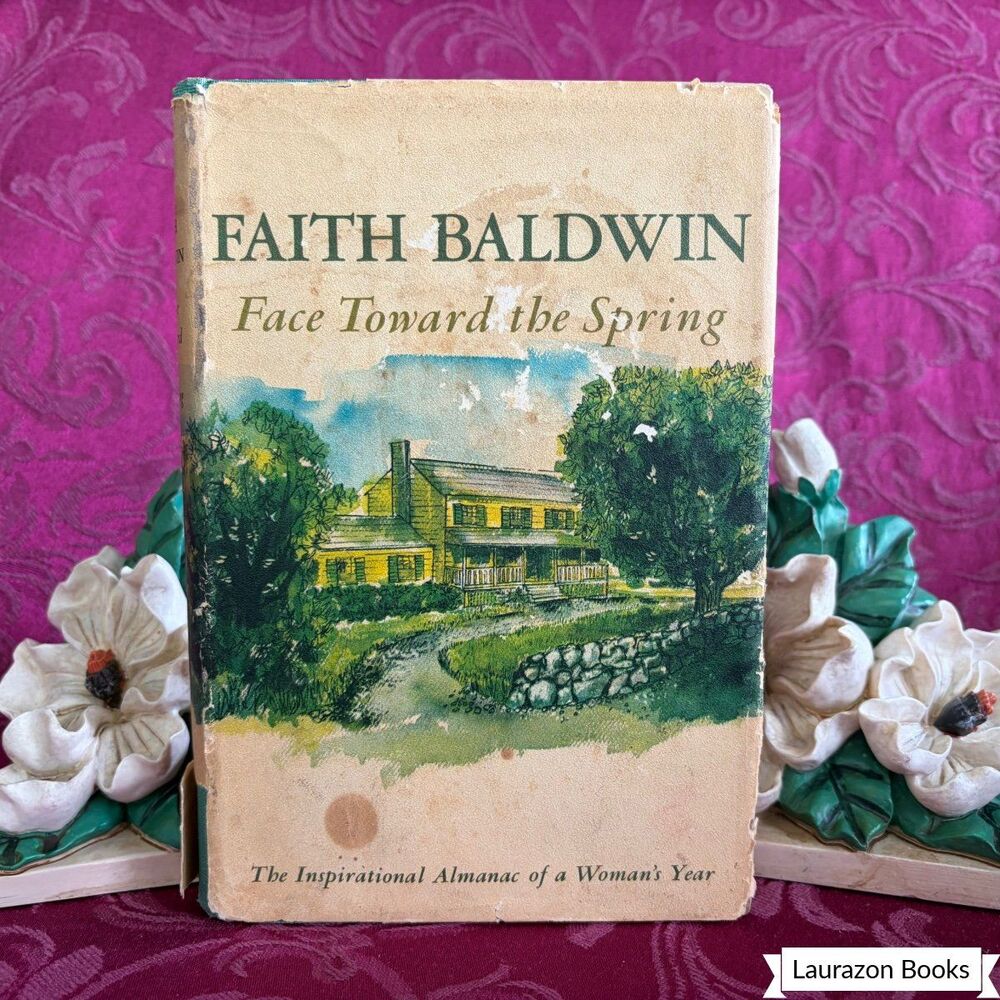1956 Face Toward the Spring by Faith Baldwin, Vintage Book, Rinehart & Company